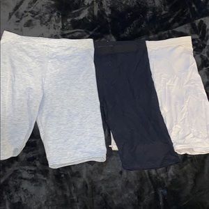 3 biker shorts by PLT